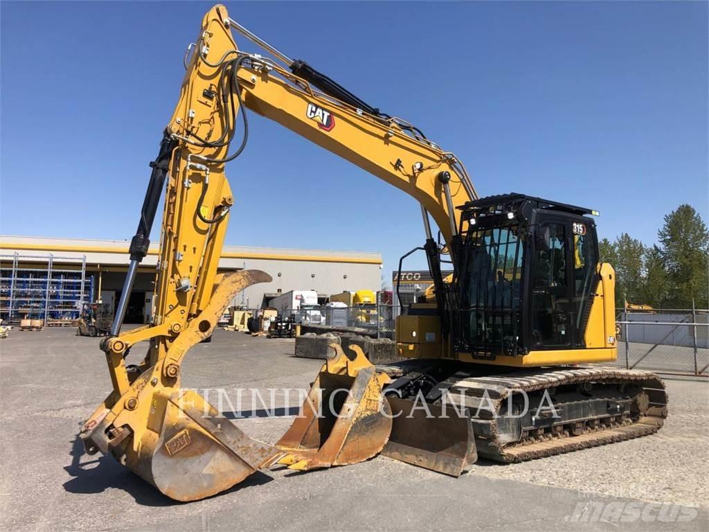 CAT 315-07 Rupsgraafmachines