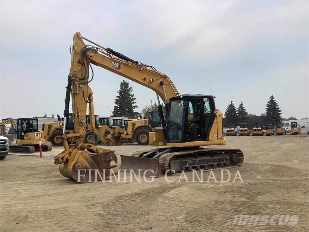 CAT 315-07 Rupsgraafmachines
