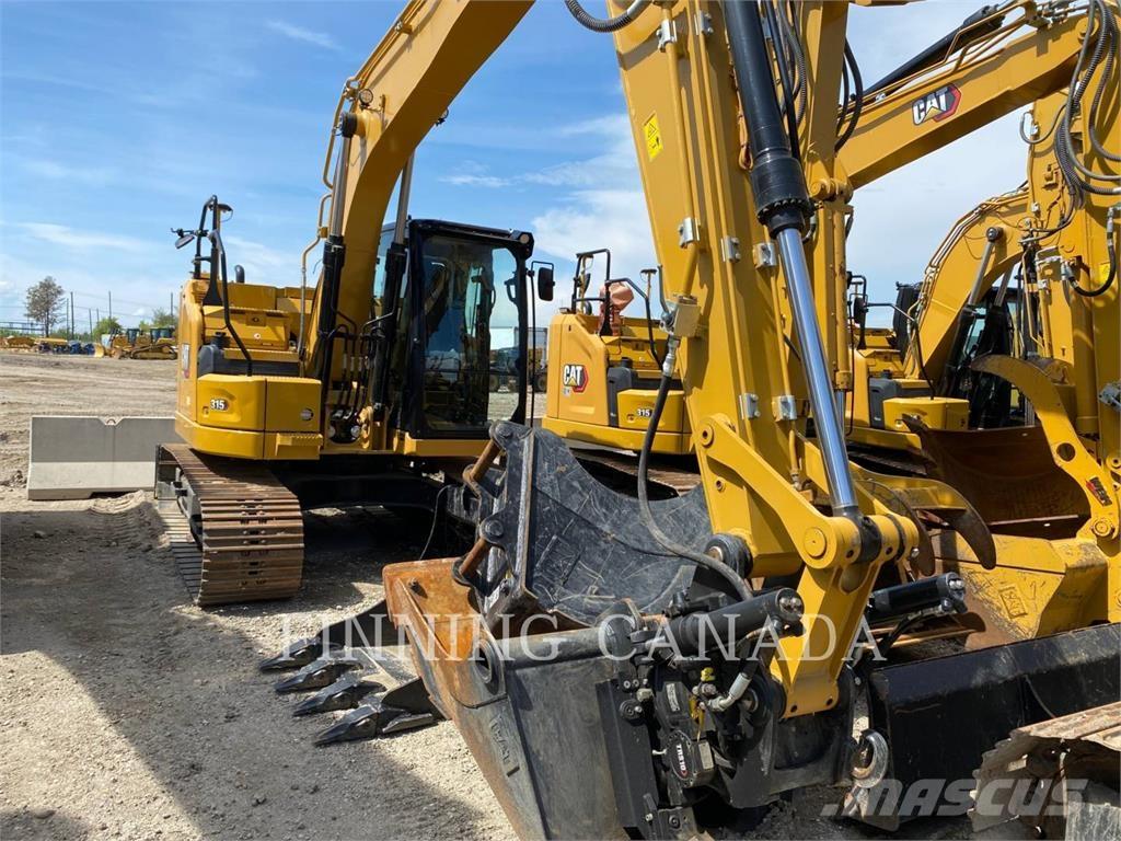 CAT 315-07 Rupsgraafmachines
