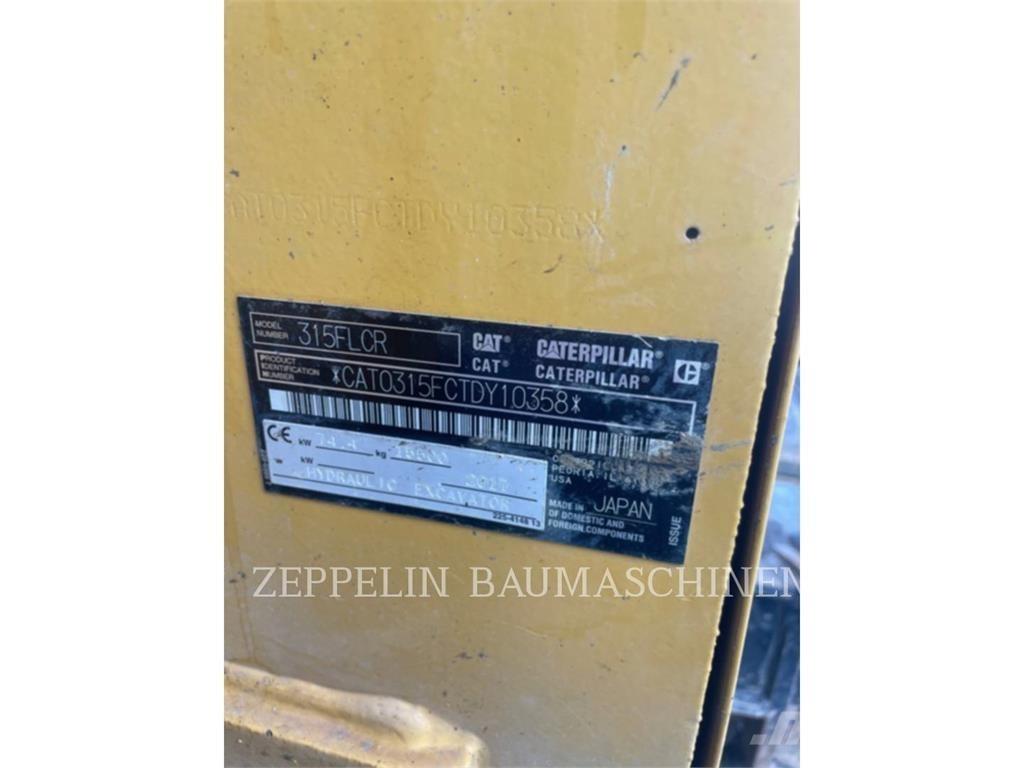 CAT 315FL Rupsgraafmachines