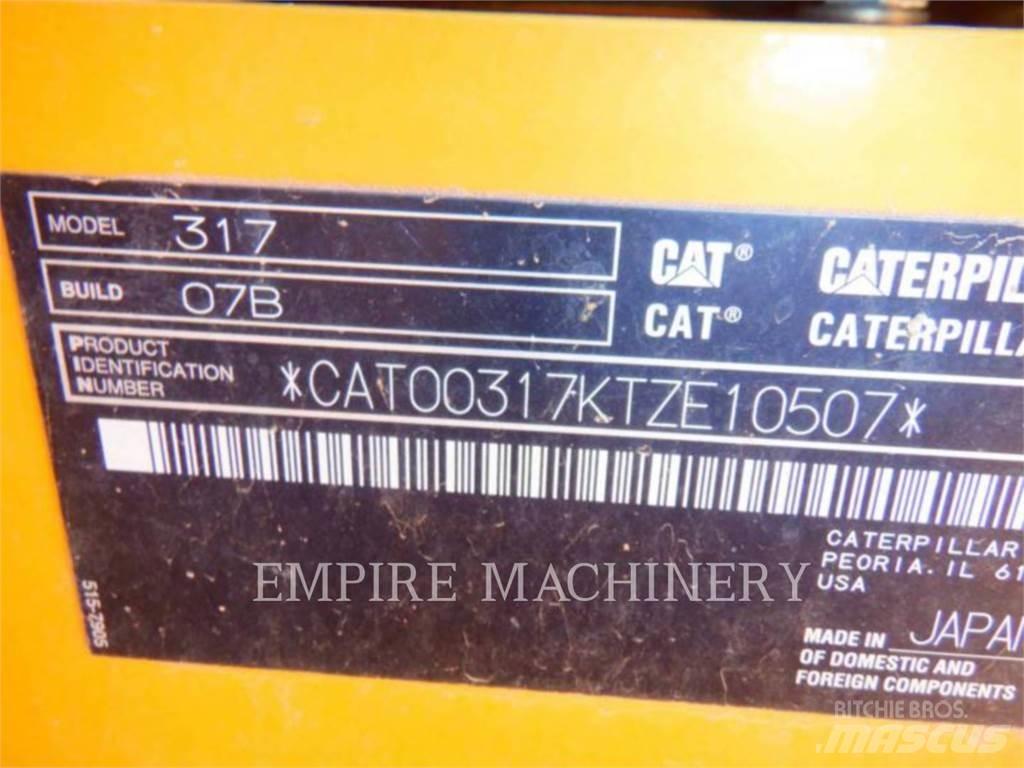 CAT 317-07 Rupsgraafmachines