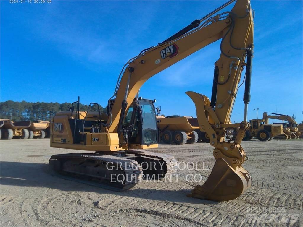CAT 317-07 Rupsgraafmachines