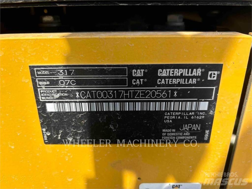 CAT 317 CF Rupsgraafmachines