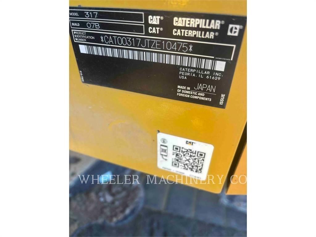 CAT 317 CF Rupsgraafmachines