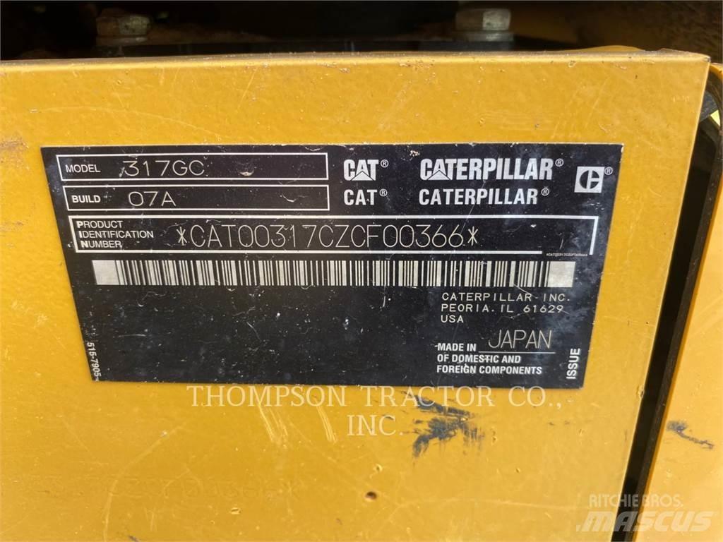 CAT 317 GC Rupsgraafmachines