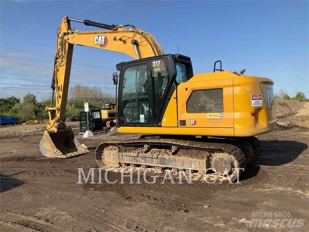 CAT 317 PQZ1 Rupsgraafmachines