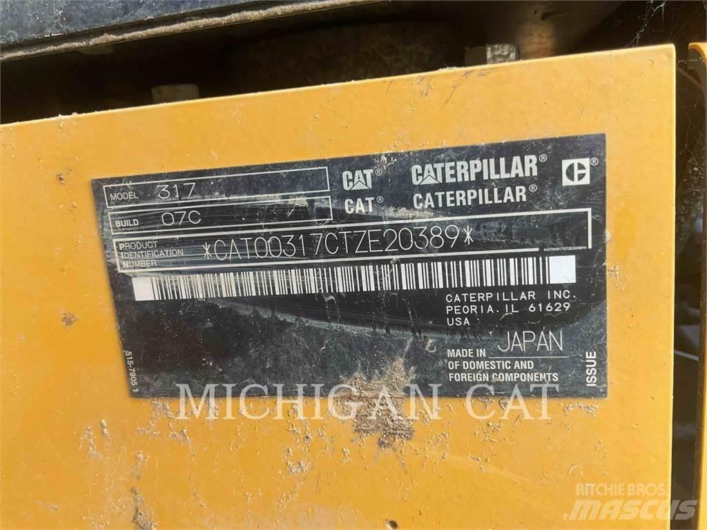 CAT 317 PQZ1 Rupsgraafmachines