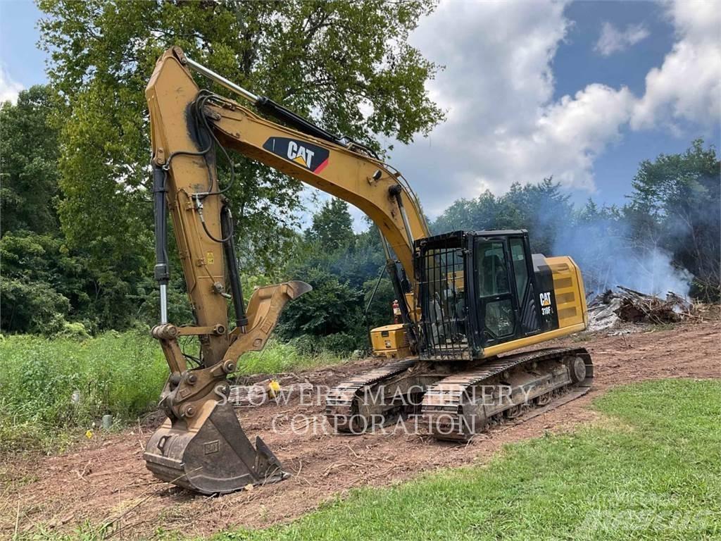 CAT 318FL Rupsgraafmachines