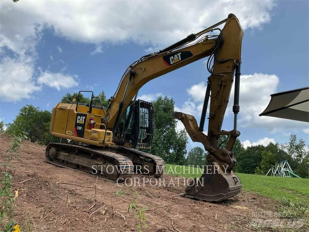 CAT 318FL Rupsgraafmachines