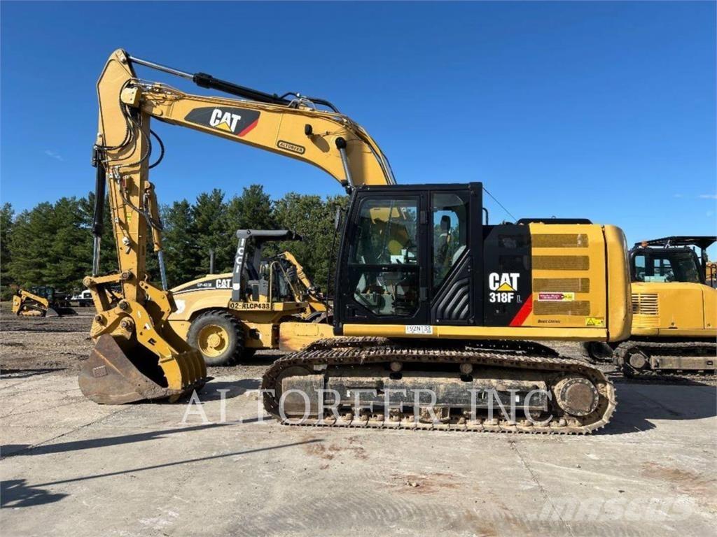 CAT 318FL 2D Rupsgraafmachines