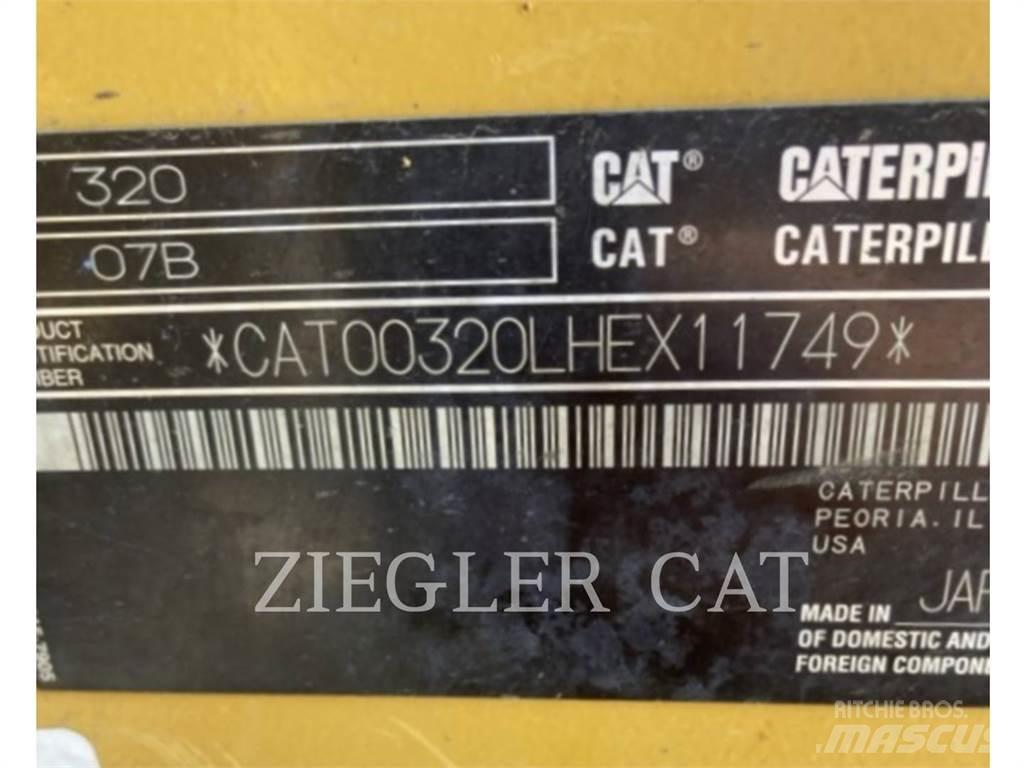 CAT 320 Rupsgraafmachines
