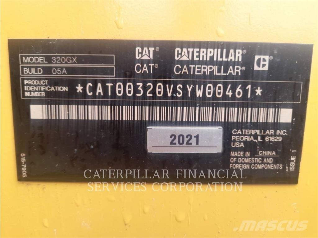 CAT 320-05GX Rupsgraafmachines