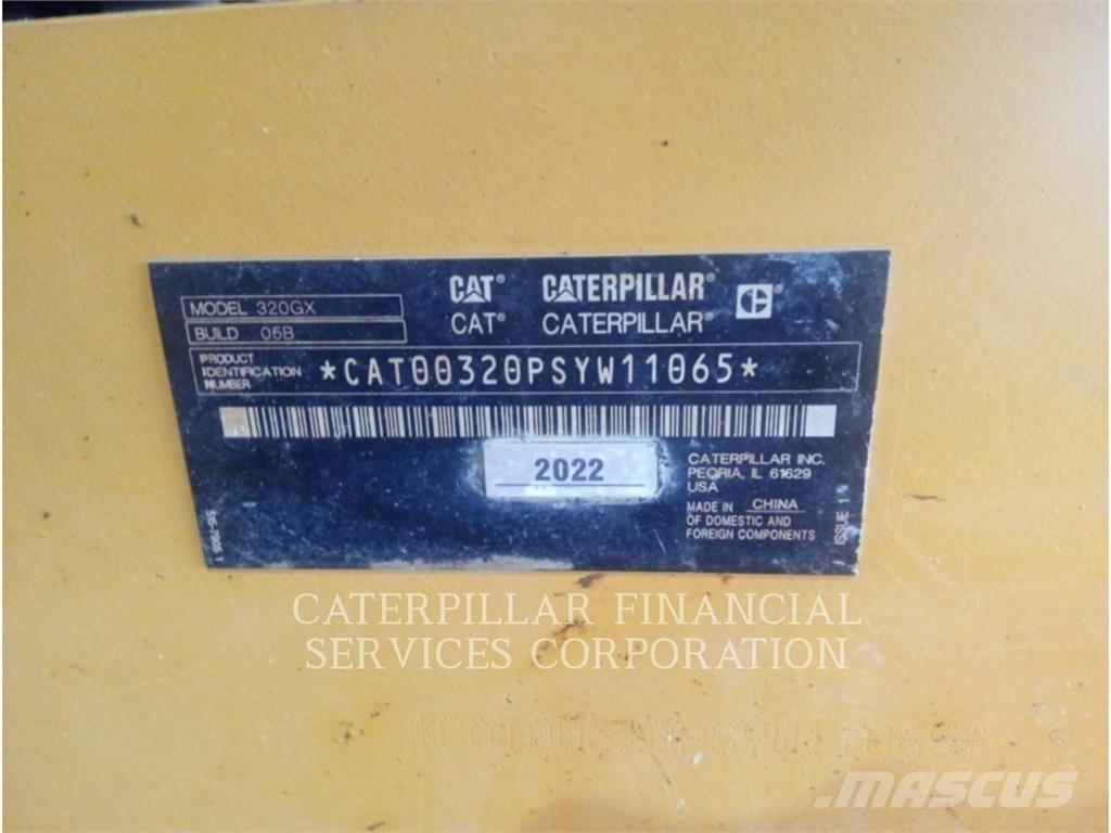 CAT 320-05GX Rupsgraafmachines
