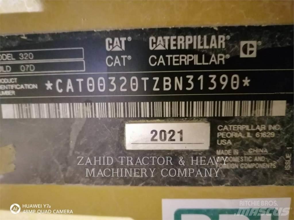 CAT 320-07 Rupsgraafmachines
