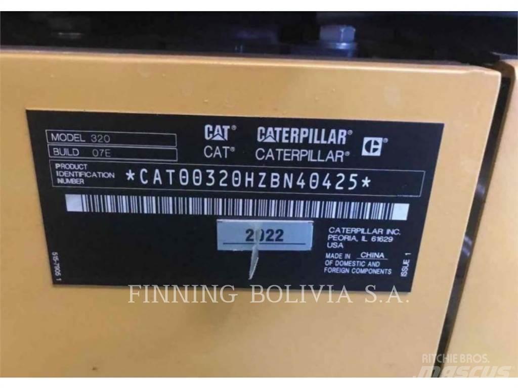 CAT 320-07 Rupsgraafmachines
