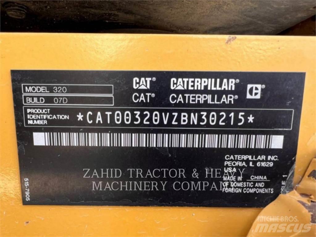 CAT 320-07 Rupsgraafmachines