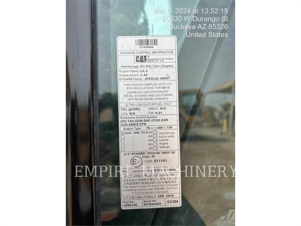 CAT 320-07 P Rupsgraafmachines