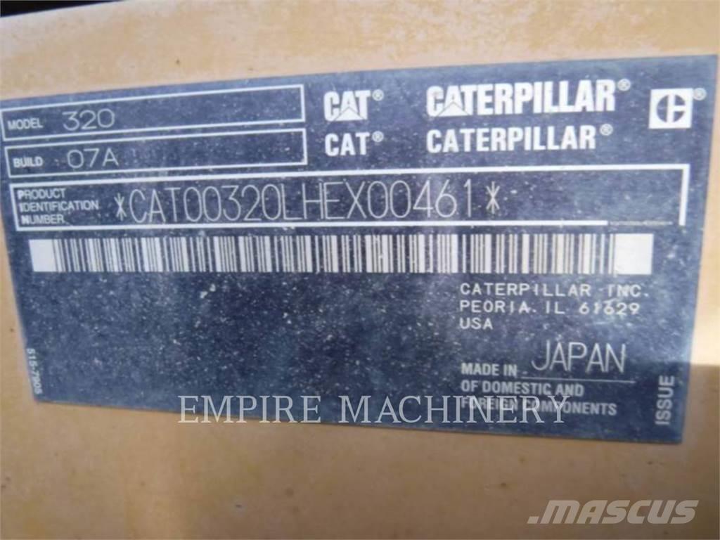 CAT 320-07 P Rupsgraafmachines