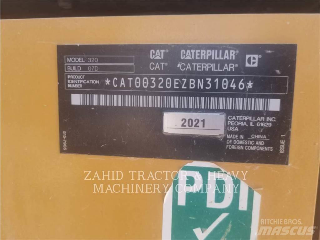 CAT 320-07D Rupsgraafmachines