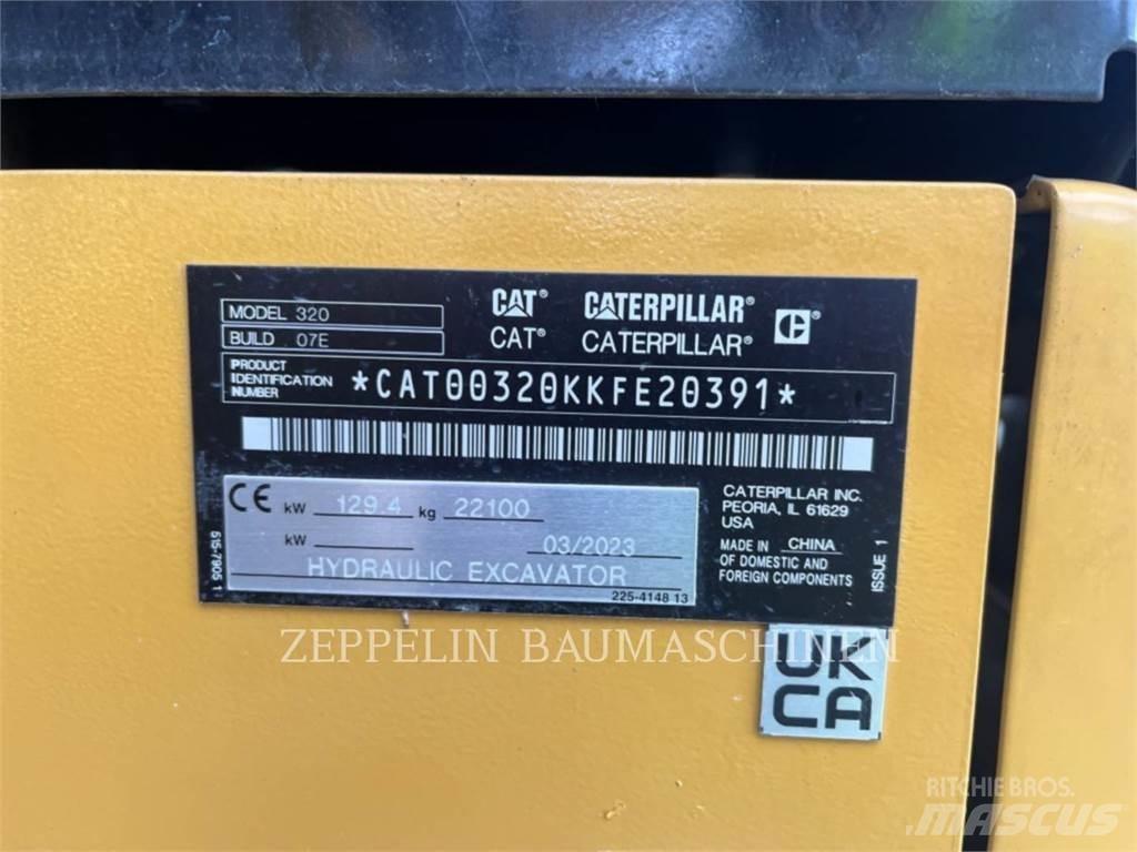 CAT 320-07D Rupsgraafmachines