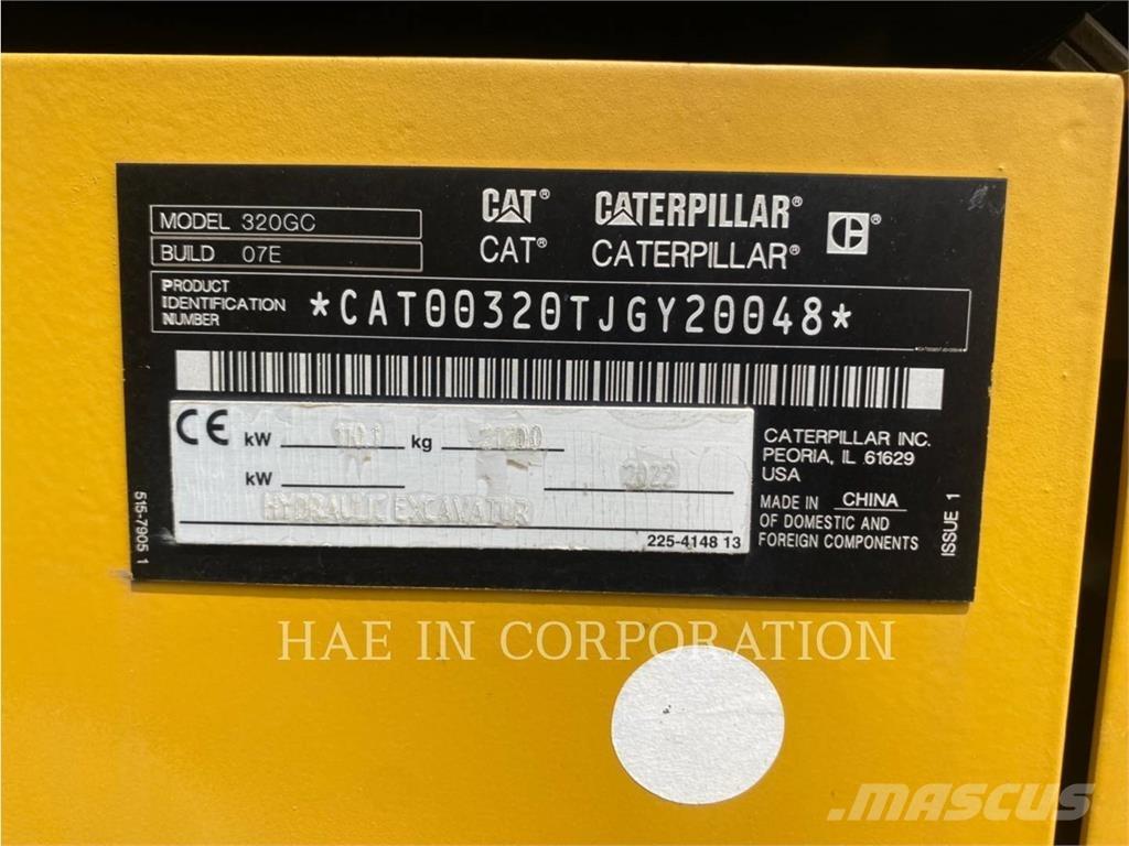 CAT 320-07GC Rupsgraafmachines