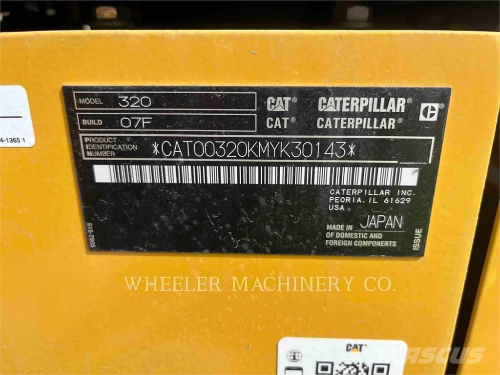 CAT 320 CF Rupsgraafmachines