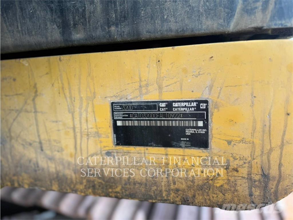 CAT 320D Rupsgraafmachines
