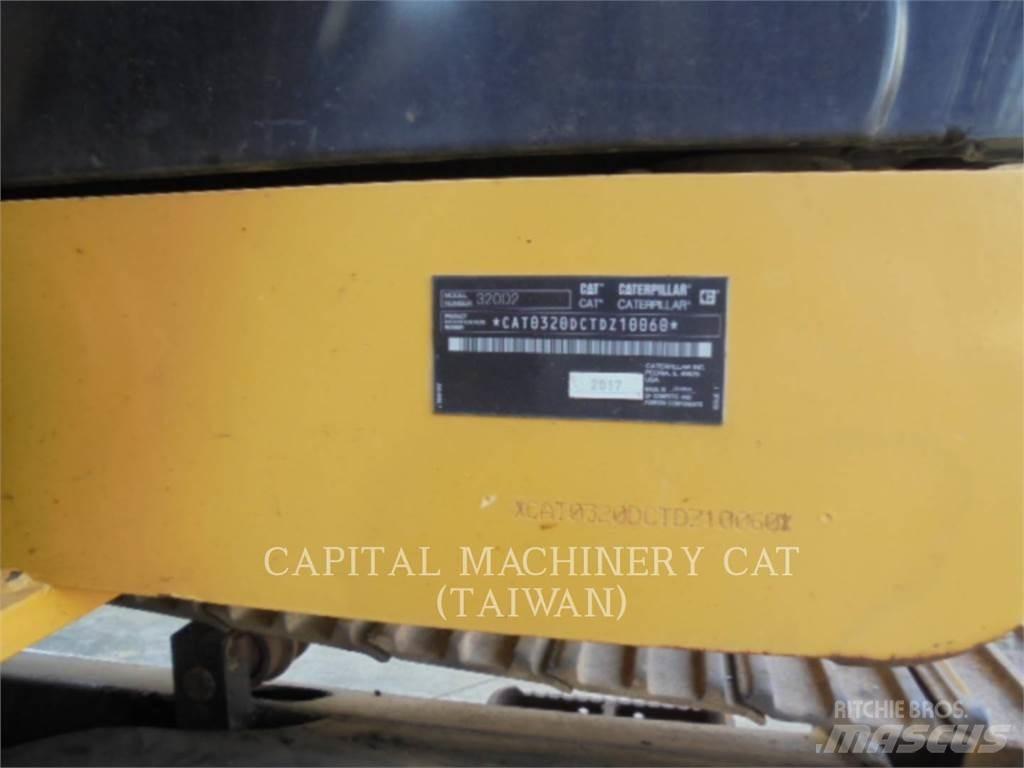 CAT 320D2 Rupsgraafmachines