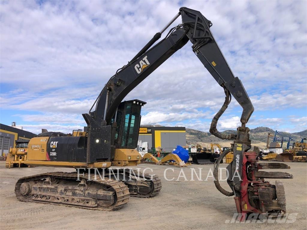 CAT 320D2 FM Bosbouw graafmachines