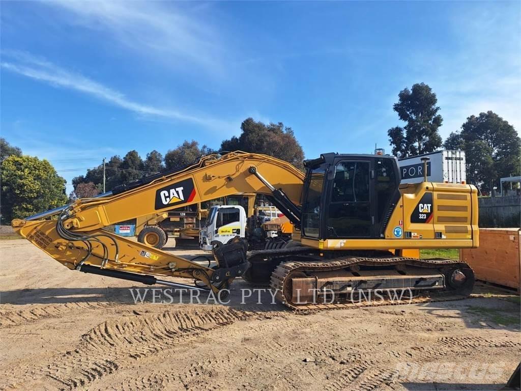 CAT 323-07 Rupsgraafmachines