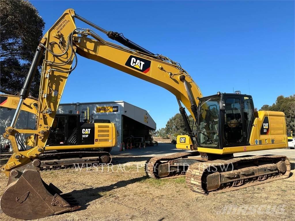 CAT 323-07 Rupsgraafmachines