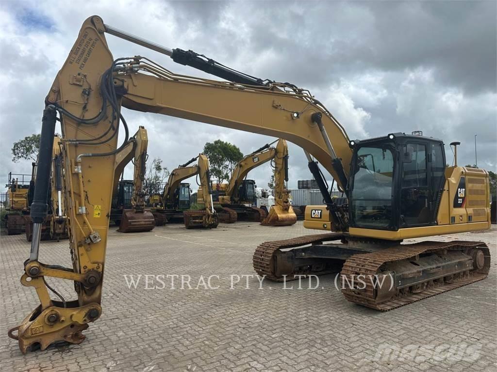 CAT 323-07 Rupsgraafmachines