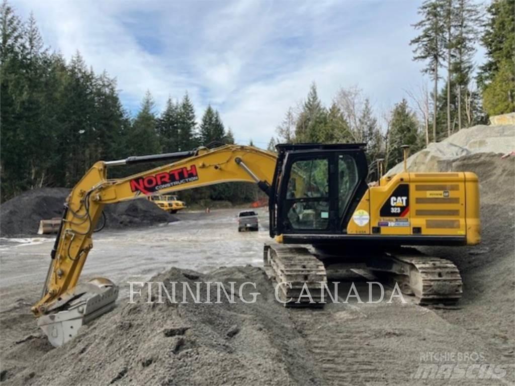 CAT 323-07 Rupsgraafmachines