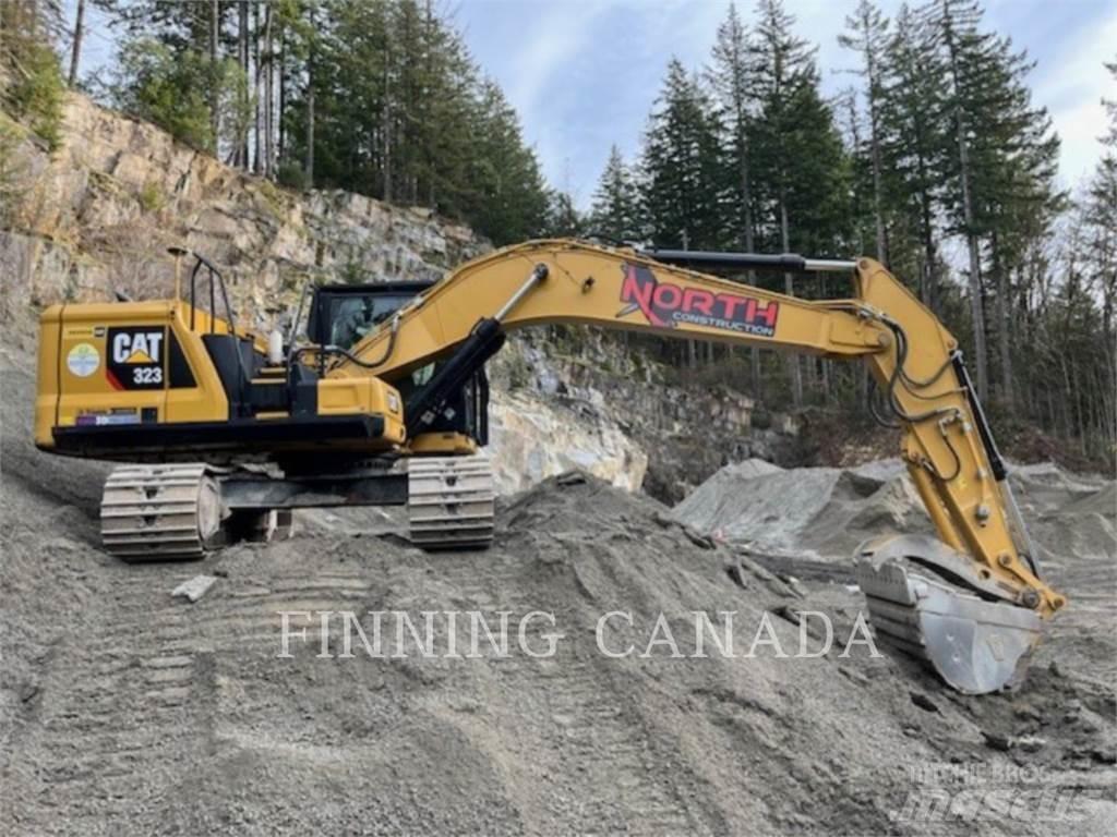 CAT 323-07 Rupsgraafmachines