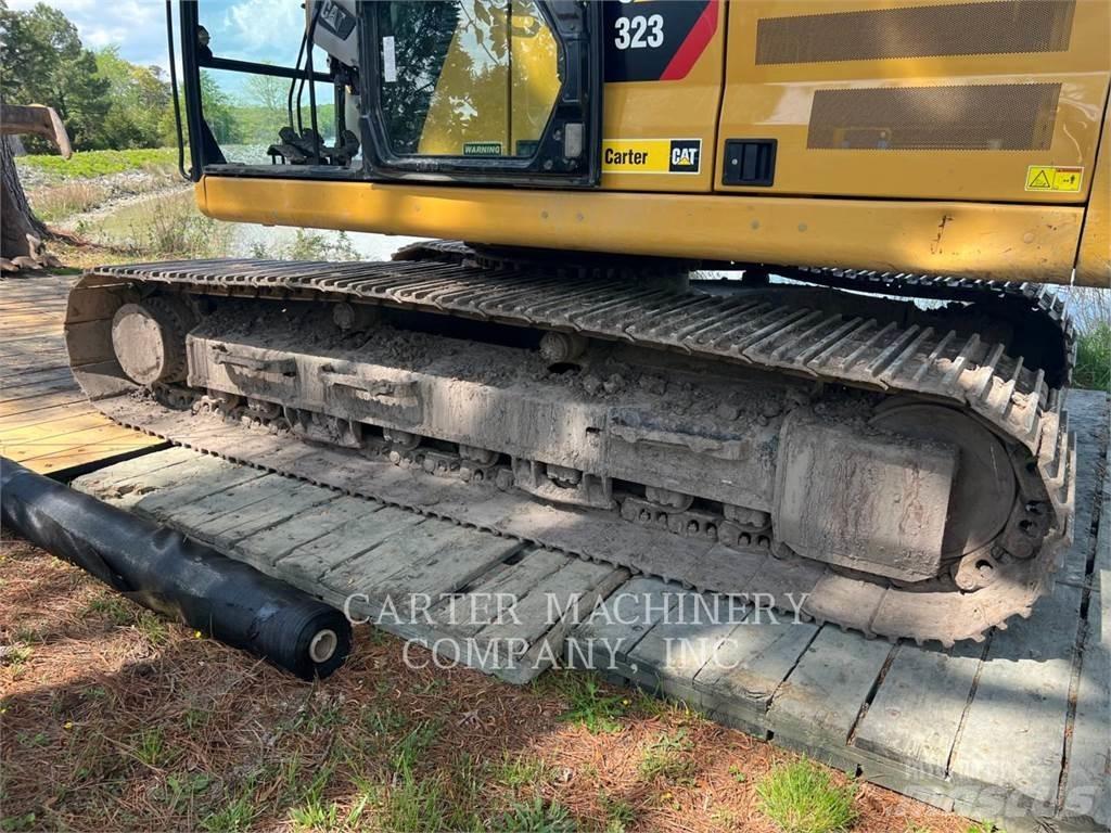 CAT 323-07 Rupsgraafmachines