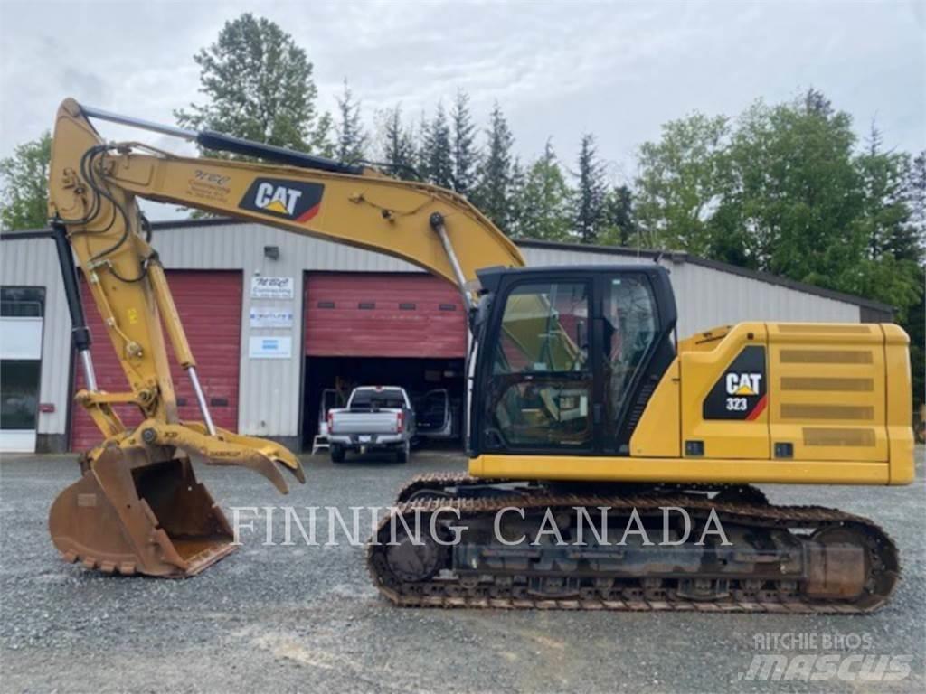 CAT 323-07 Rupsgraafmachines