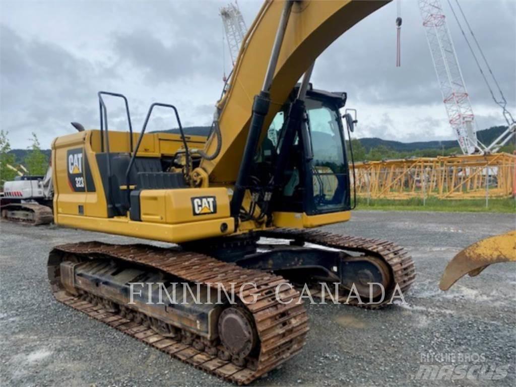 CAT 323-07 Rupsgraafmachines