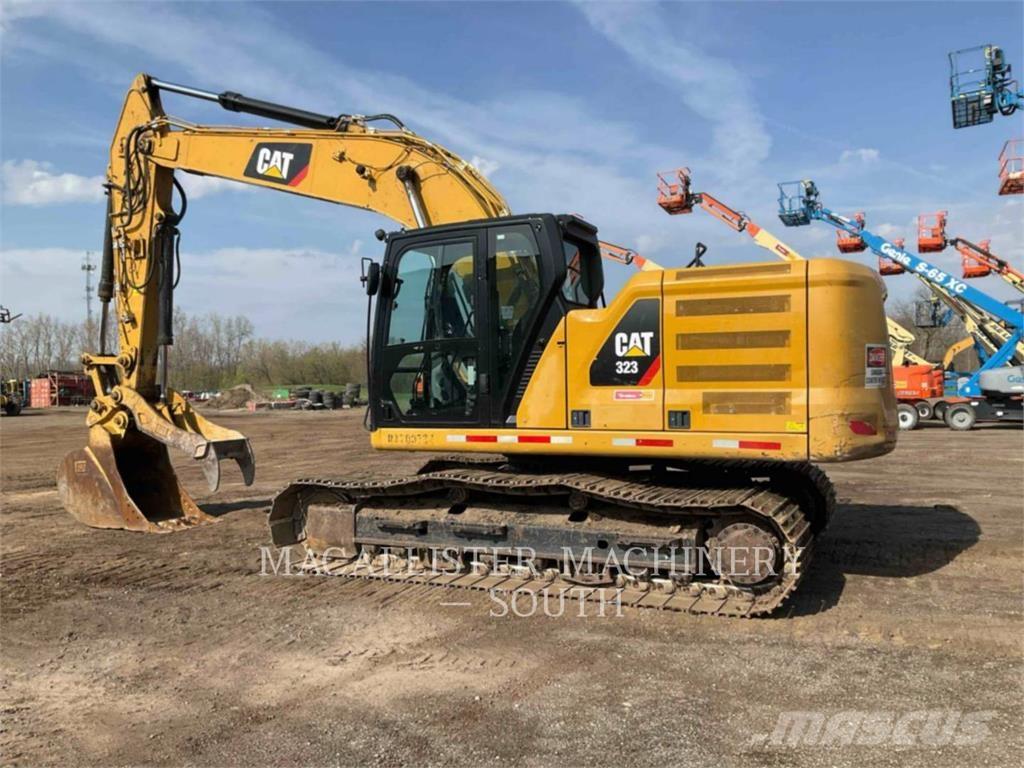 CAT 323-07 Rupsgraafmachines