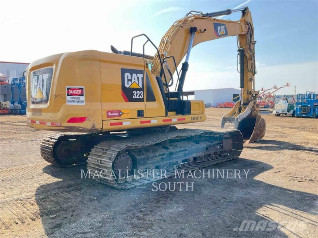 CAT 323-07 Rupsgraafmachines