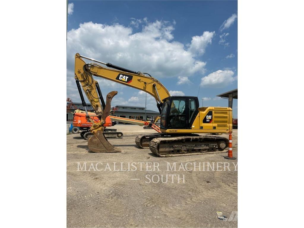 CAT 323-07 Rupsgraafmachines