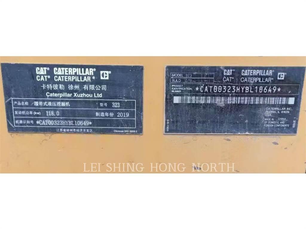 CAT 323-07 Rupsgraafmachines