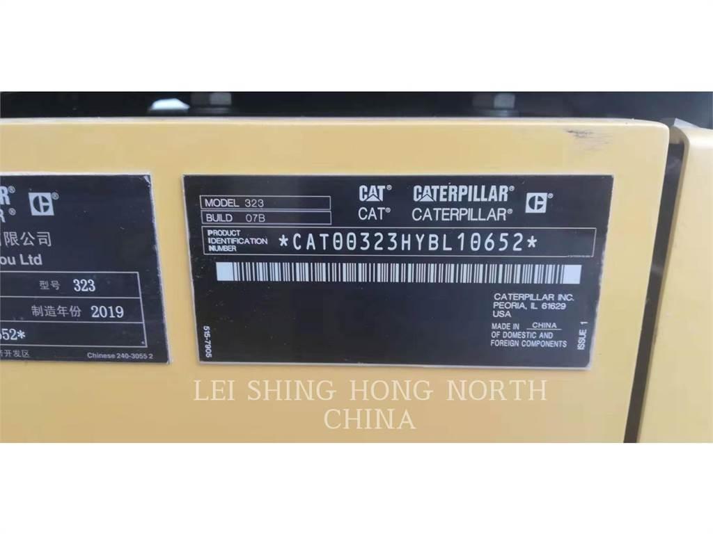CAT 323-07 Rupsgraafmachines
