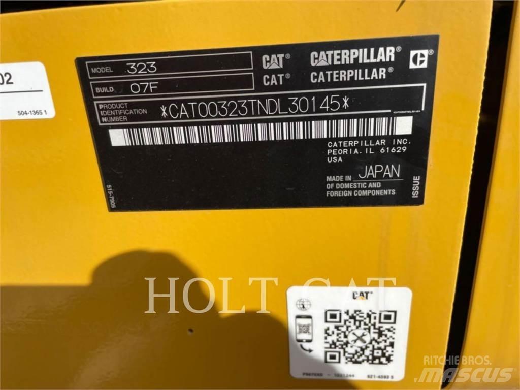 CAT 323 TC Rupsgraafmachines