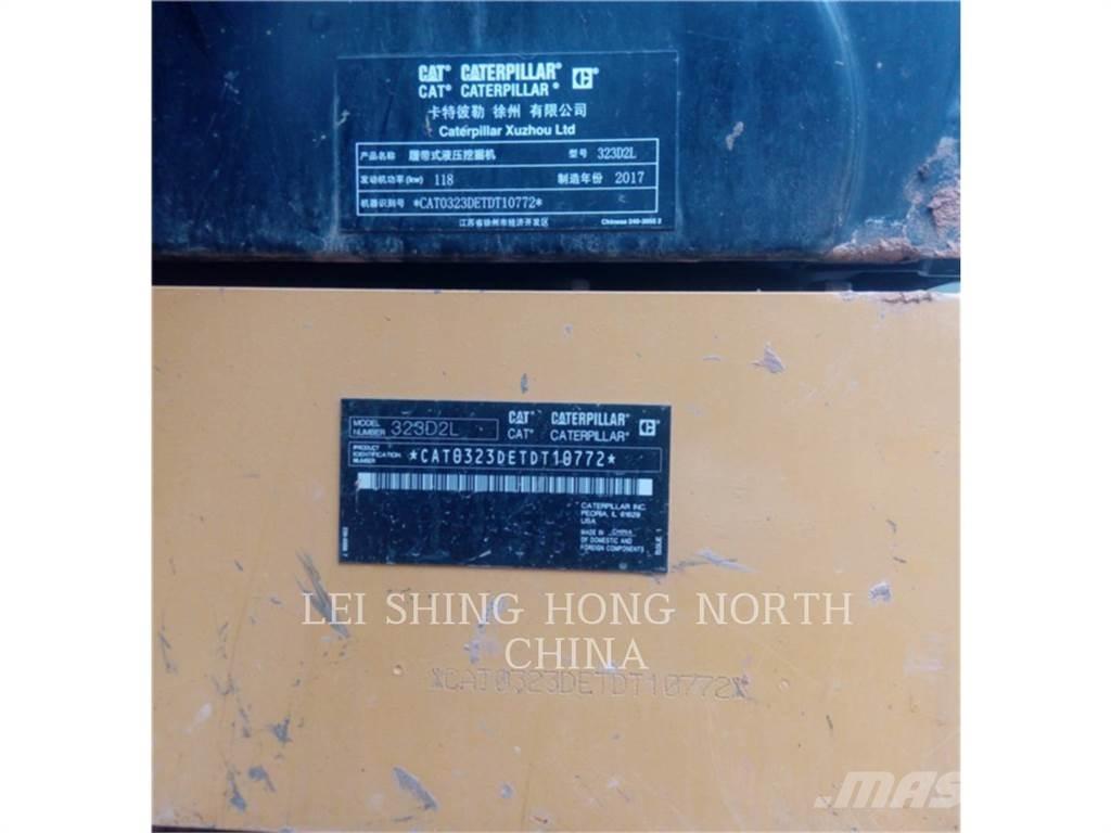 CAT 323D2L Rupsgraafmachines