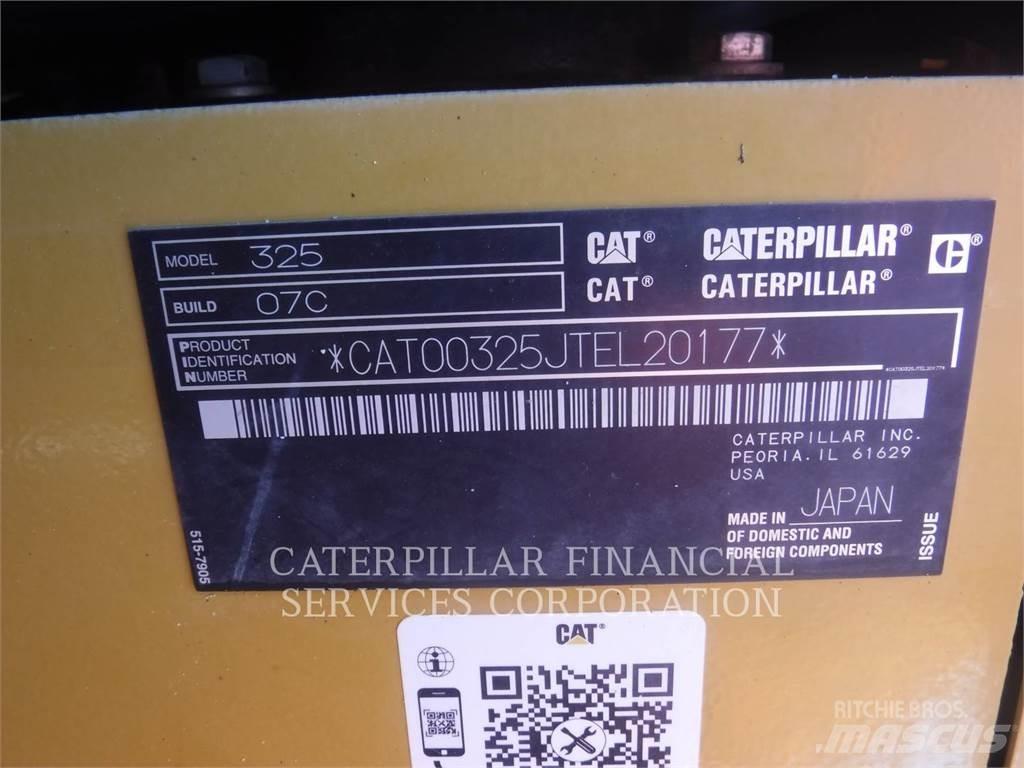 CAT 325-07 Rupsgraafmachines