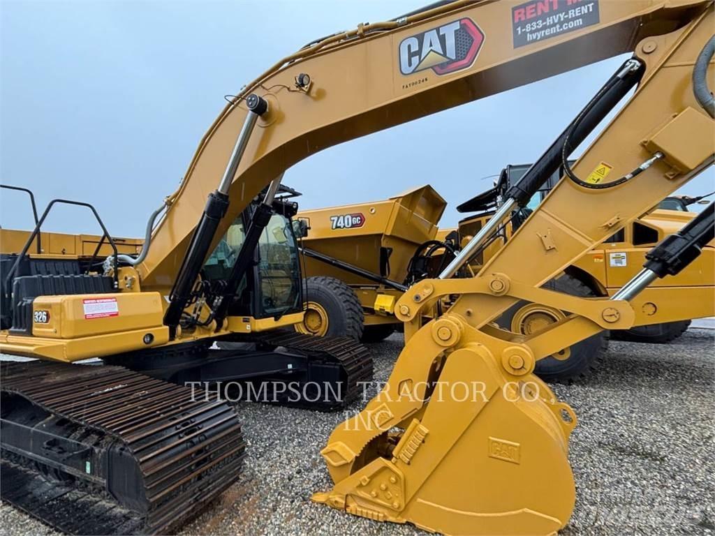 CAT 326 Rupsgraafmachines