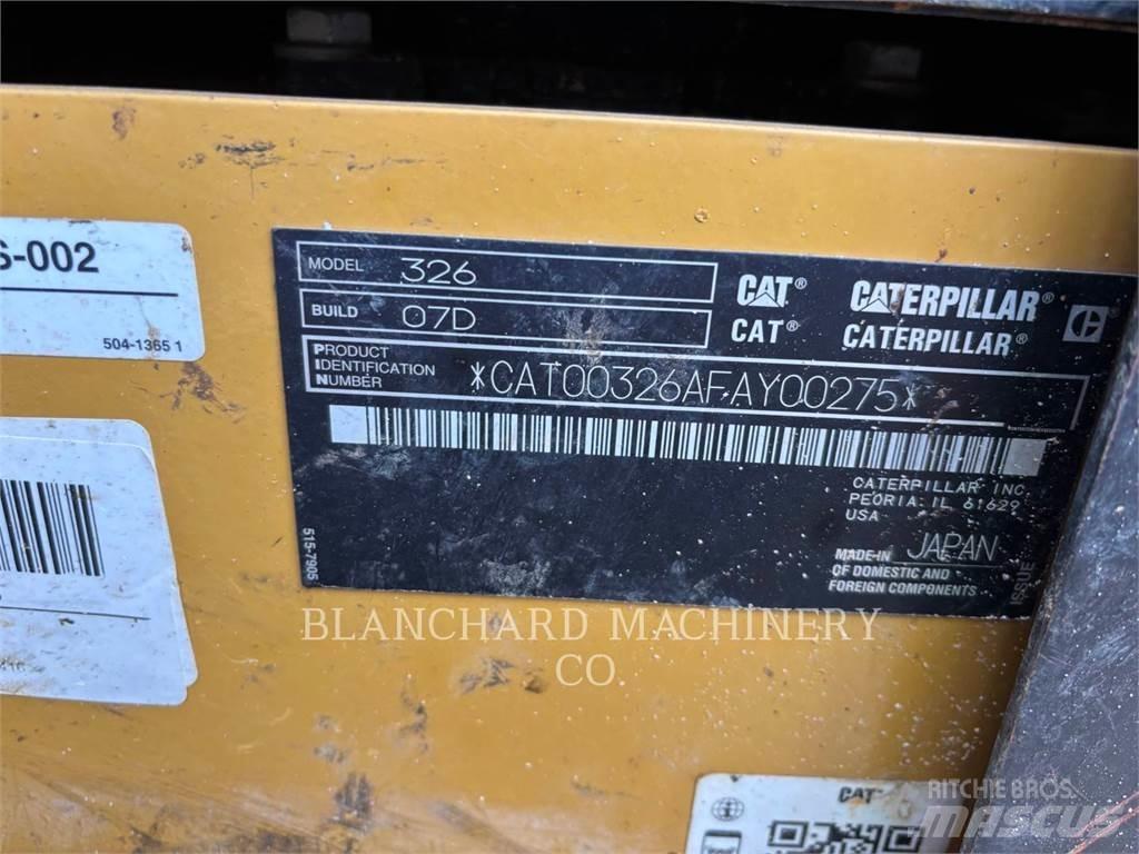 CAT 326-07 Rupsgraafmachines