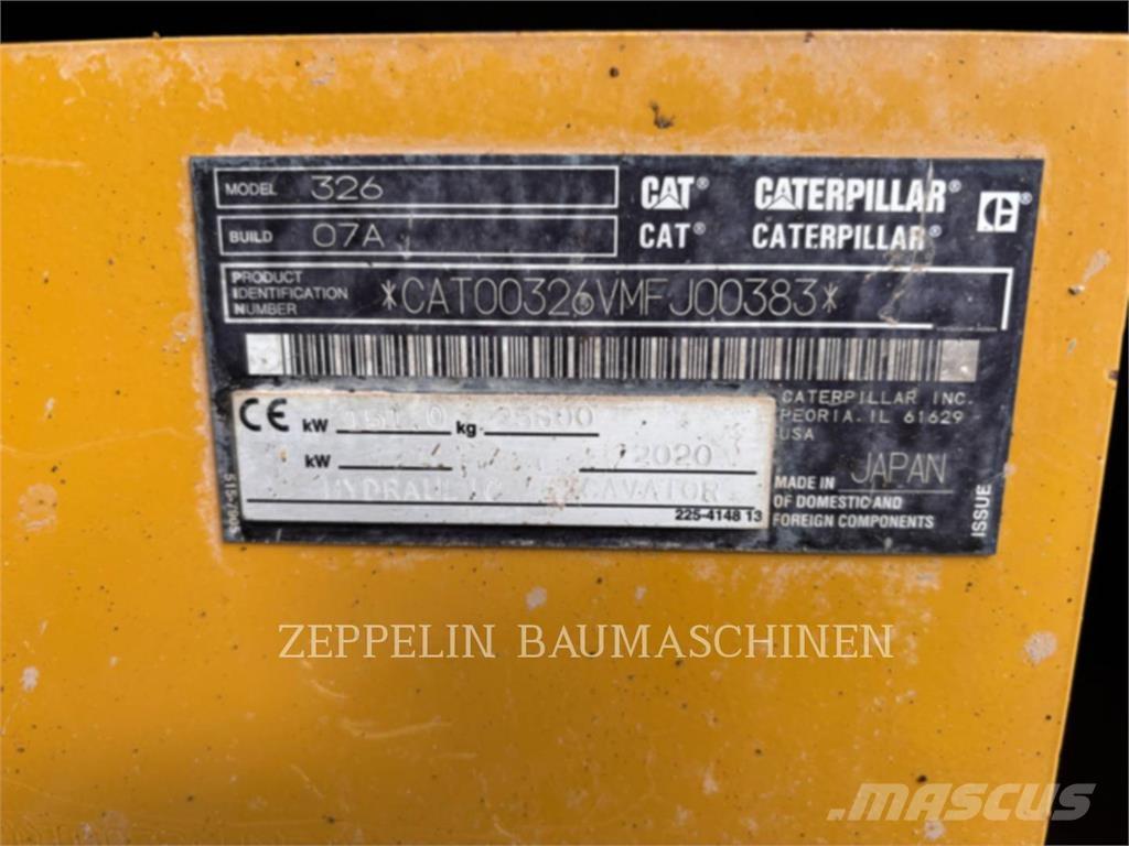 CAT 326-07A Rupsgraafmachines