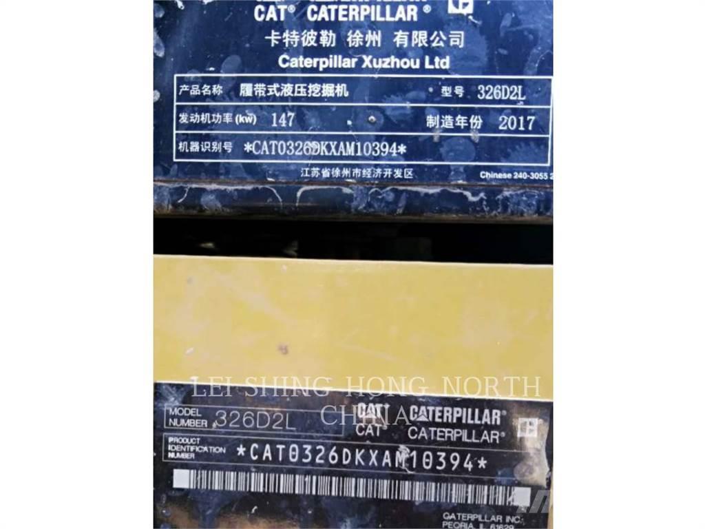 CAT 326D2L Rupsgraafmachines
