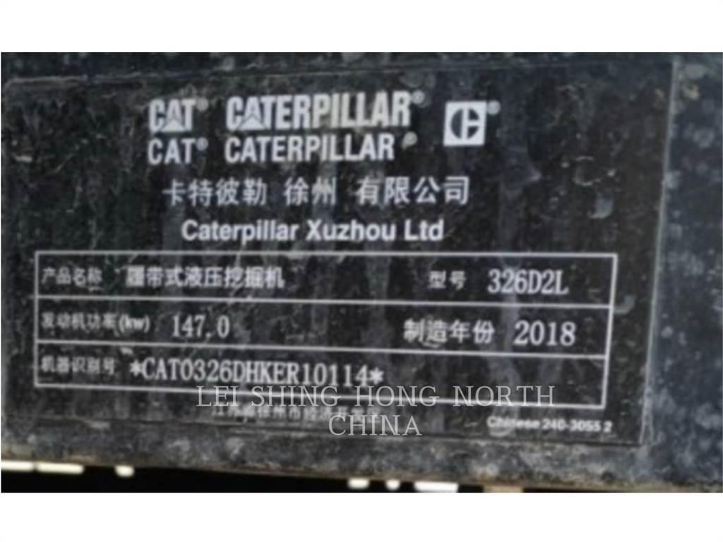 CAT 326D2L Rupsgraafmachines